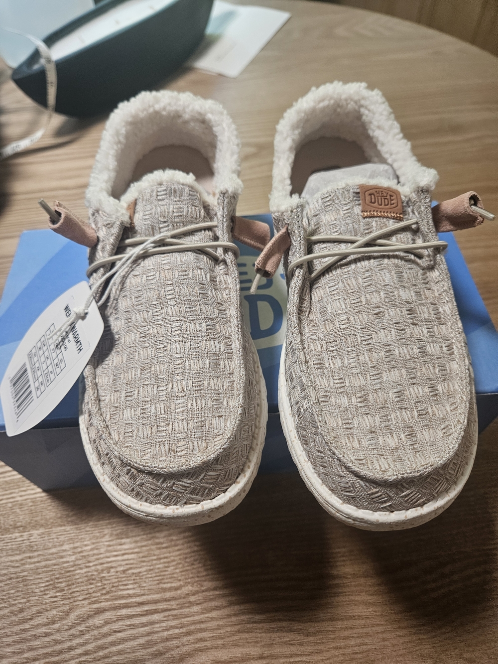 Hey Dude Women' Wendy Warmth Cozy Slip-On Shoes - Beige